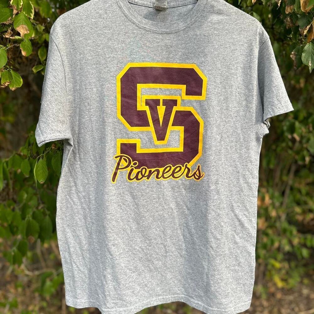 Grey, Simi Valley Pioneers Tee